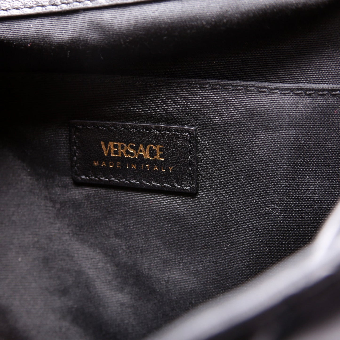 Medusa Quilted Leather Small Backpack