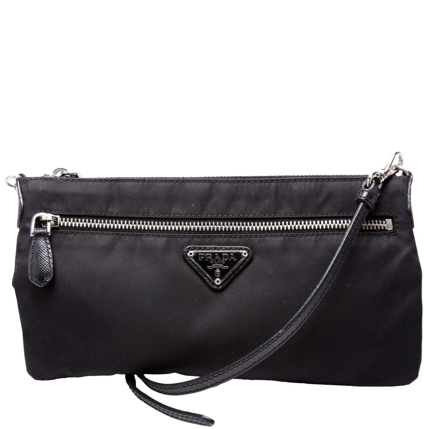 Nylon Flat Pouch Crossbody Small