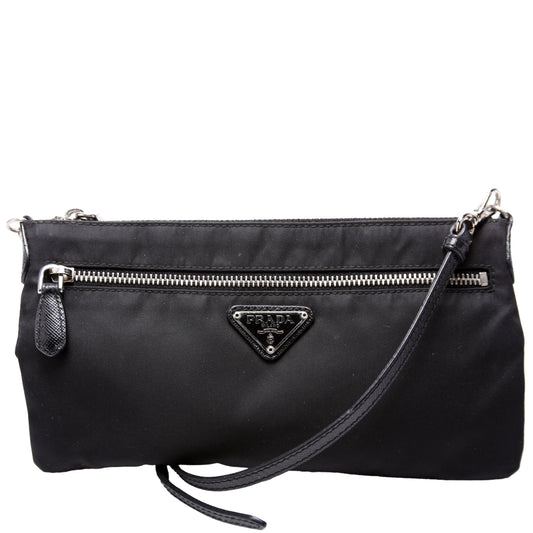 Nylon Flat Pouch Crossbody Small