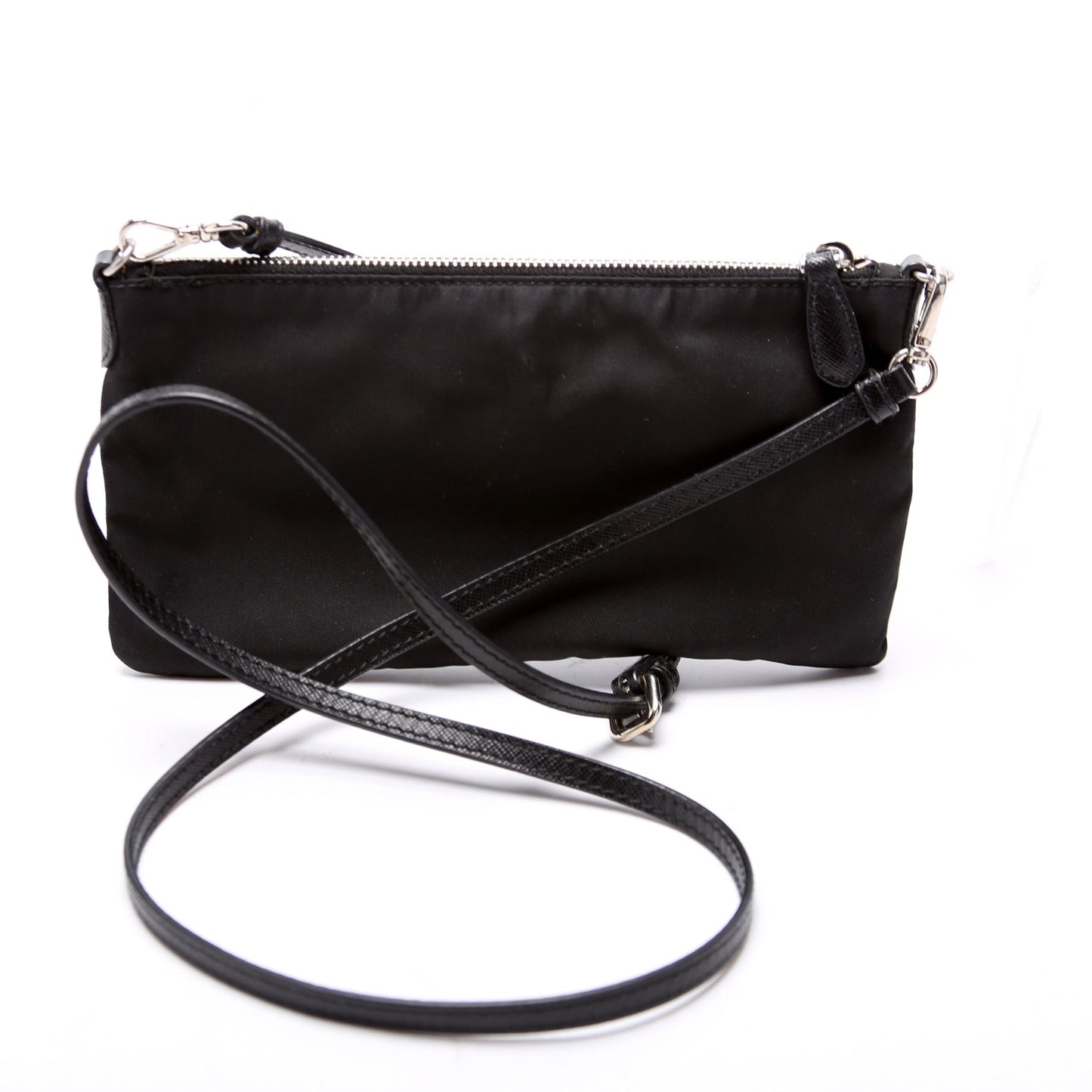 Nylon Flat Pouch Crossbody Small