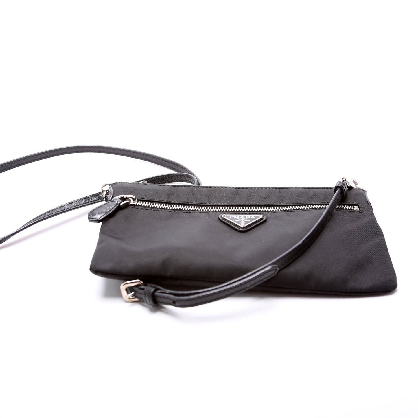 Nylon Flat Pouch Crossbody Small