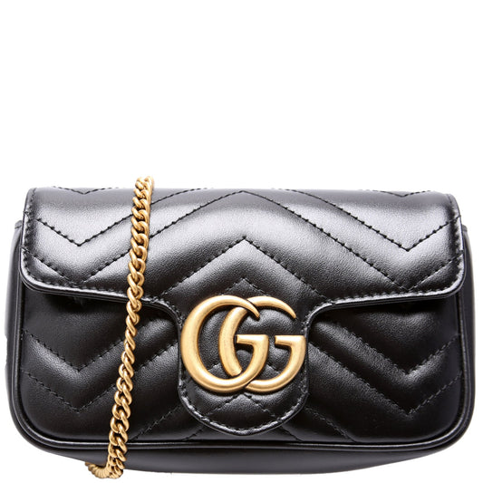 476433 Marmont Leather Super Mini Flap