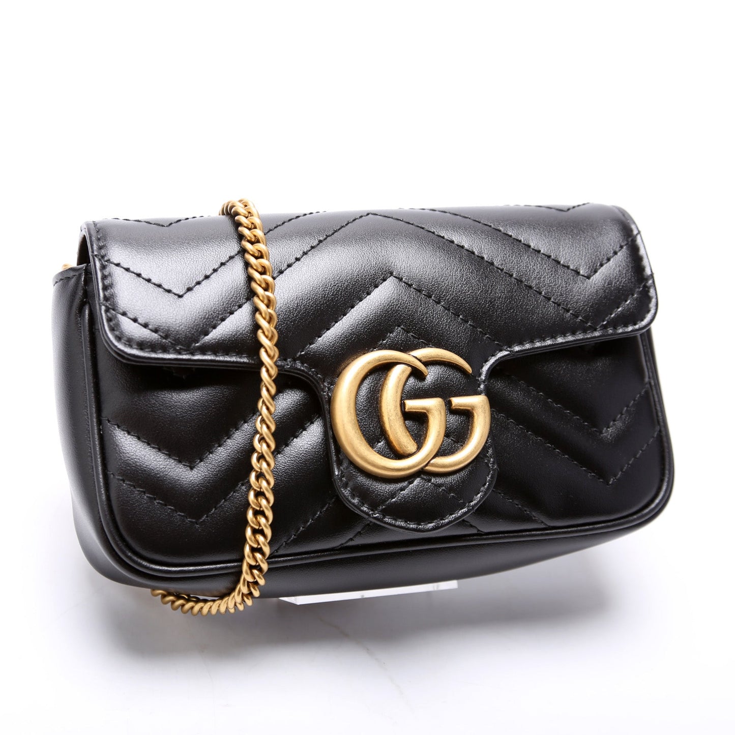 476433 Marmont Leather Super Mini Flap