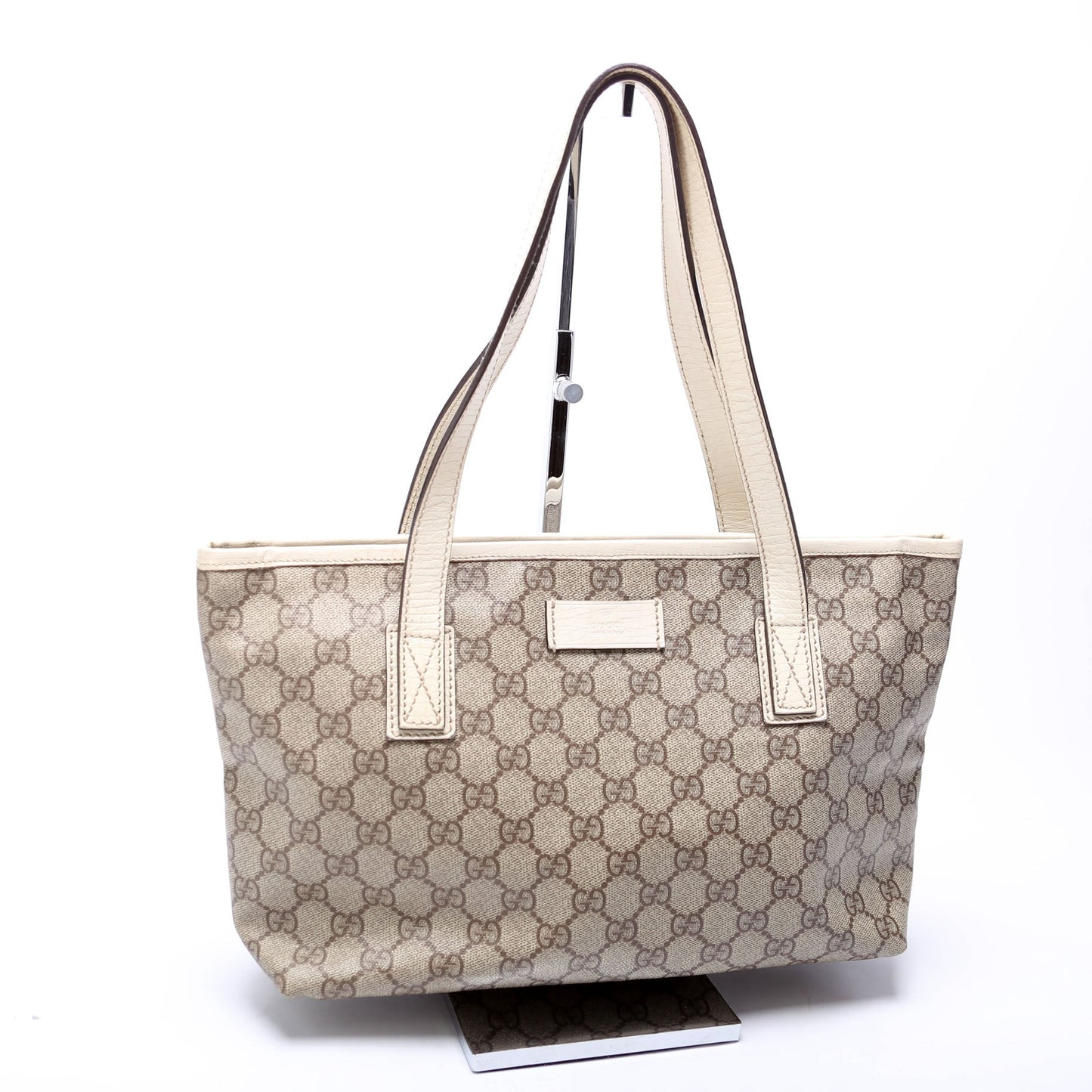 181086 GG Supreme Small Zip Tote