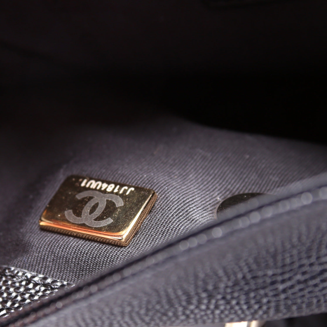 Duma Pocket Small Backpack Caviar RFID