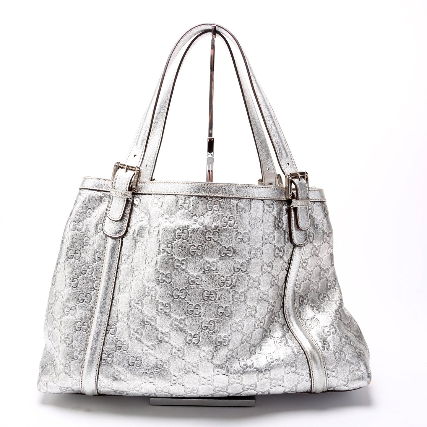 162094 G Leather Britt Medium Tote