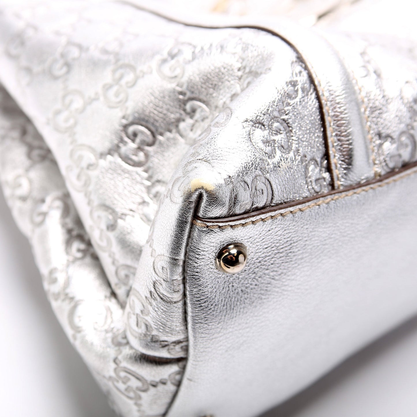162094 G Leather Britt Medium Tote