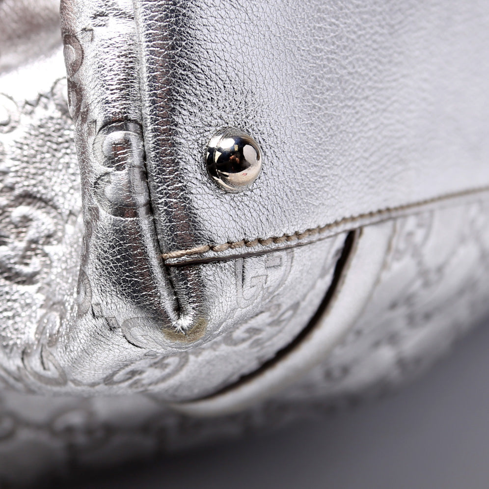 162094 G Leather Britt Medium Tote
