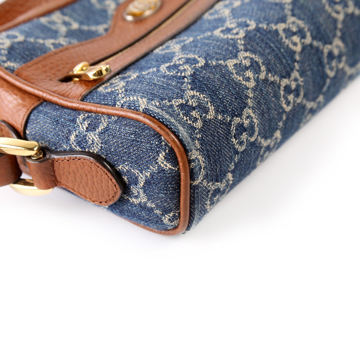 517350 GG Denim Mini Ophidia
