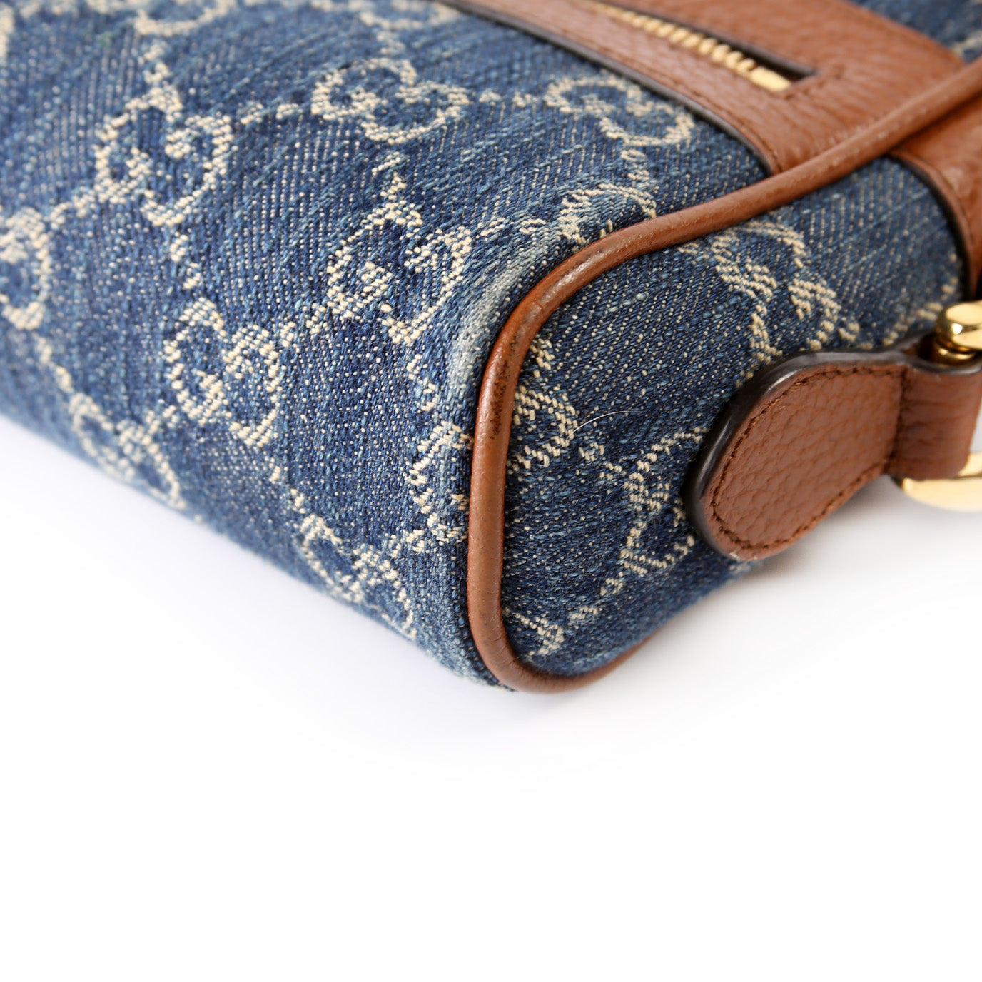 517350 GG Denim Mini Ophidia