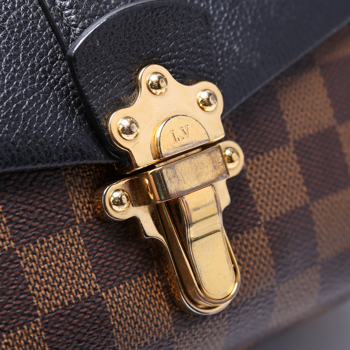 Clapton Crossbody Damier Ebene