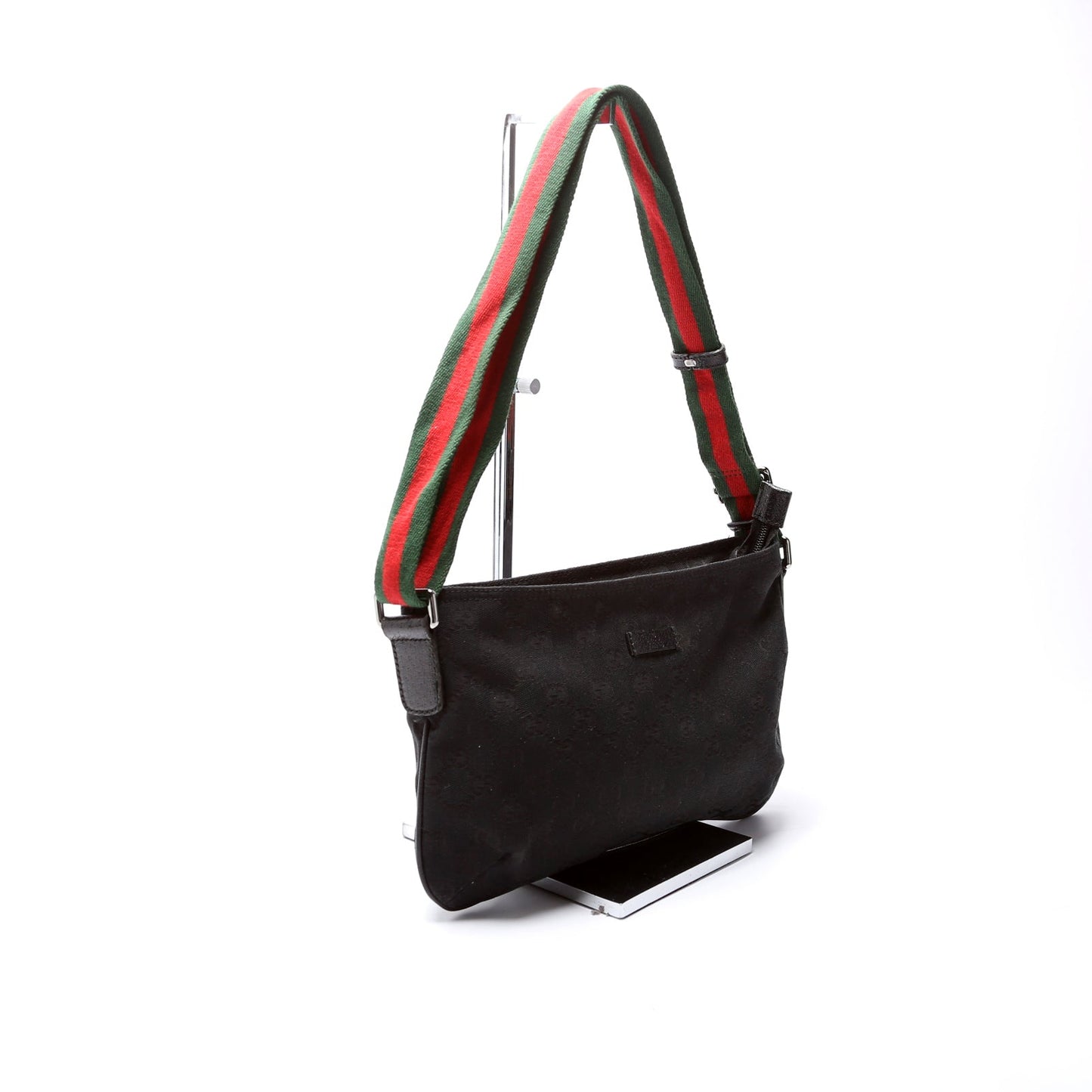 189749 GG Canvas Shelly Web Shoulder Bag