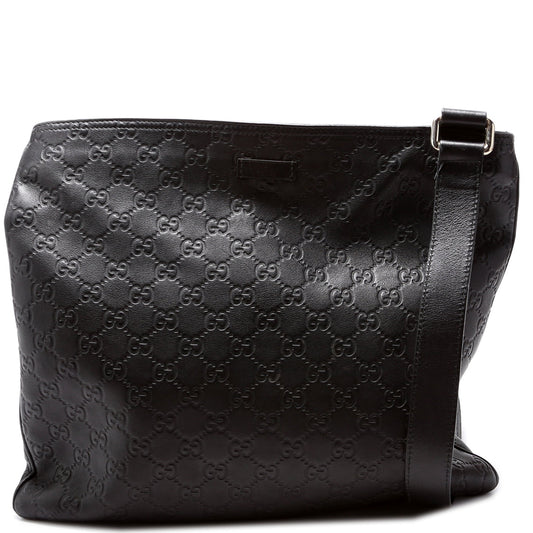 201446 002123 Guccissima Leather Messenger Bag