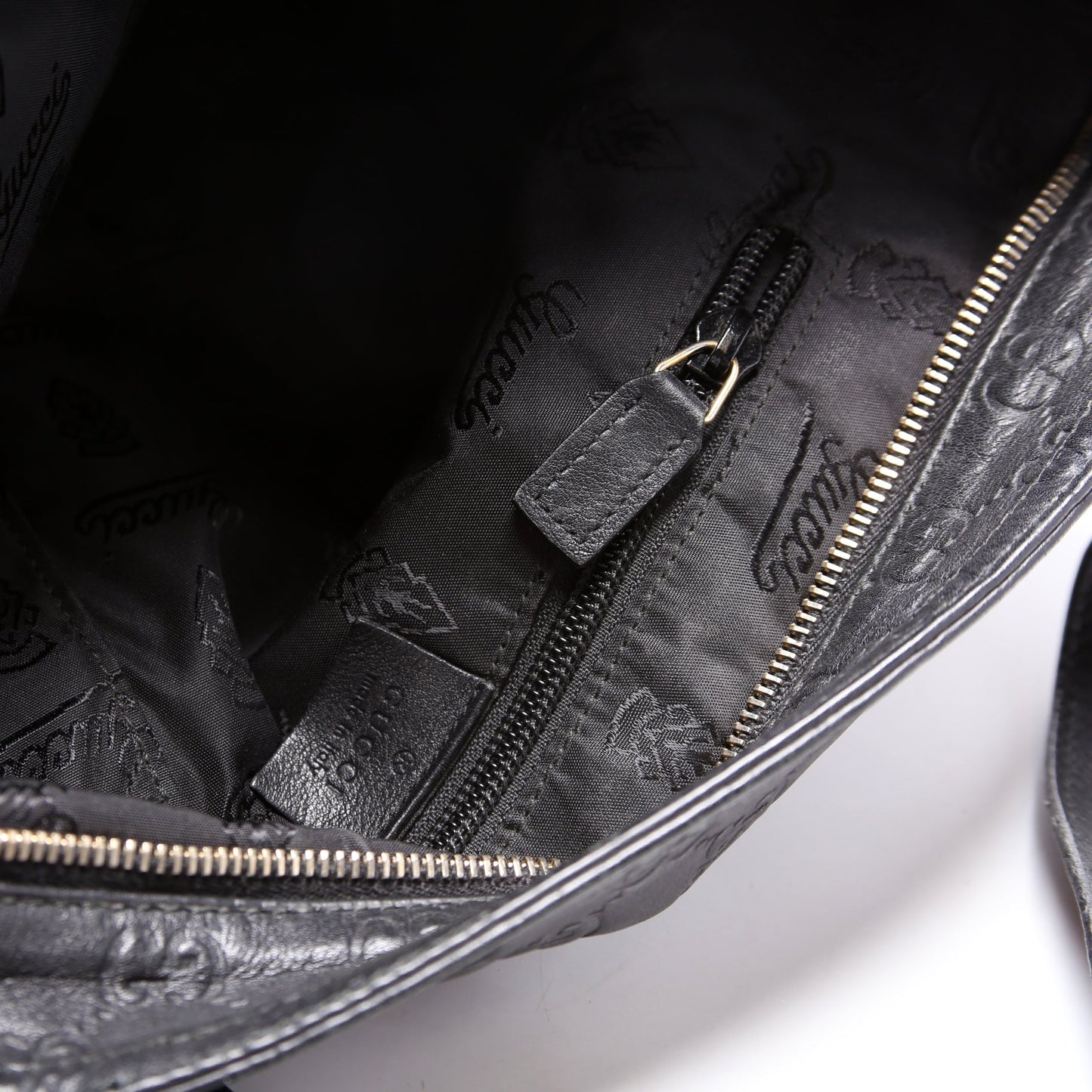 201446 002123 Guccissima Leather Messenger Bag