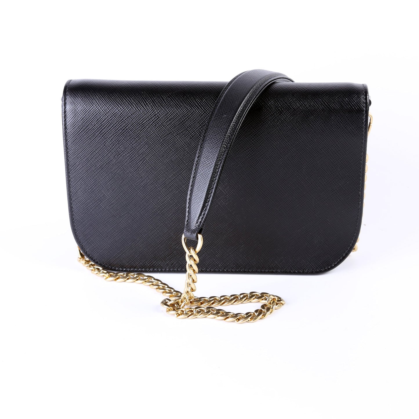 1BP013 Saffiano Lux Flap Crossbody