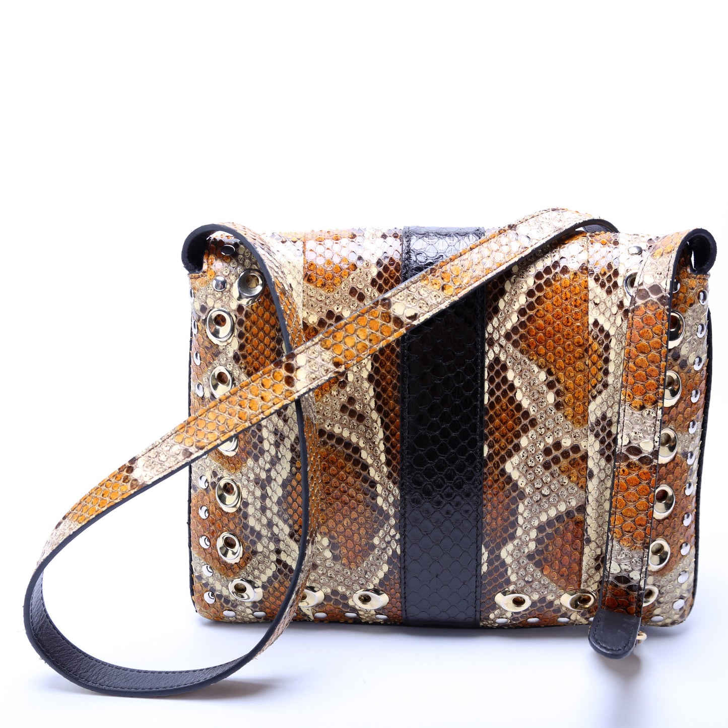 550126 Arli Python Crossbody