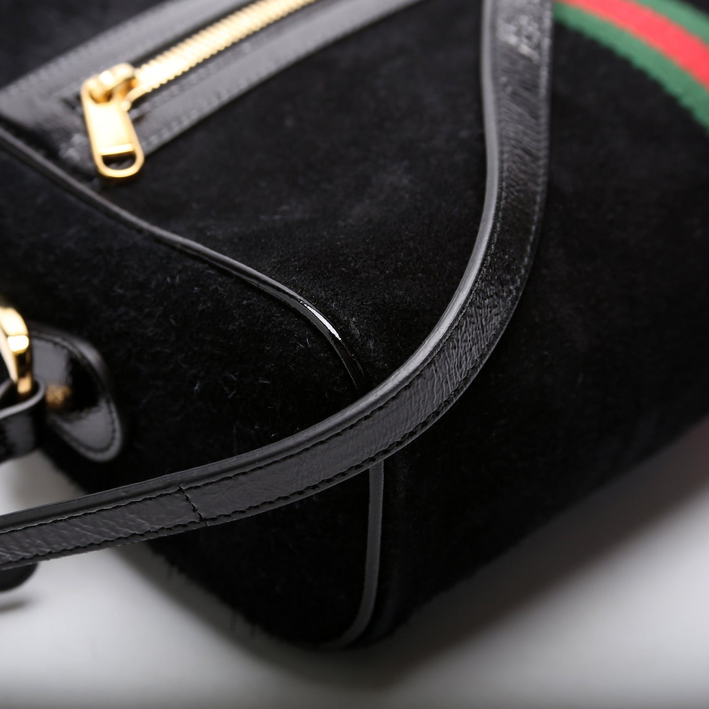 517080 Ophidia Suede Small Crossbody