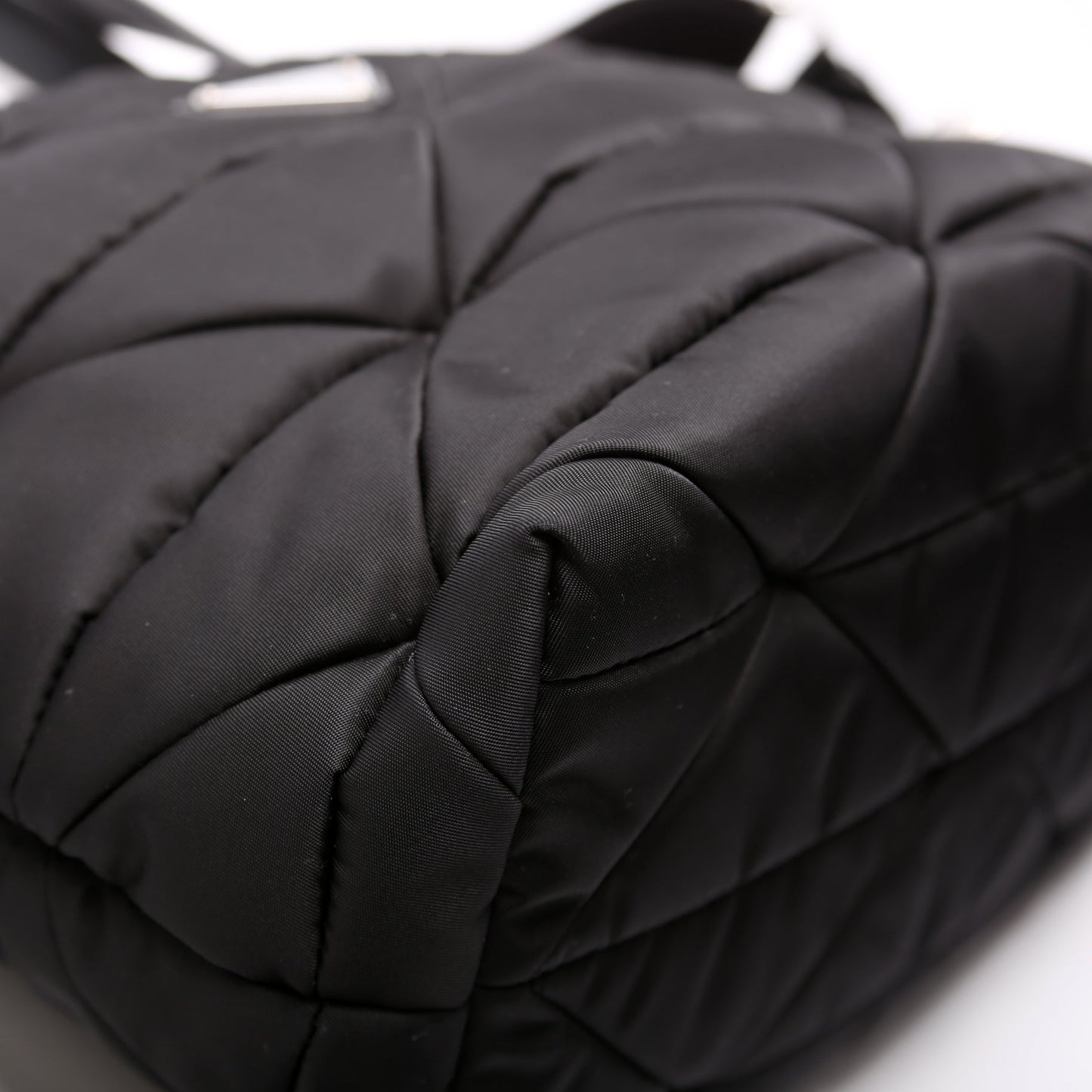 1BG373 Re-Nylon Padded Small Tote
