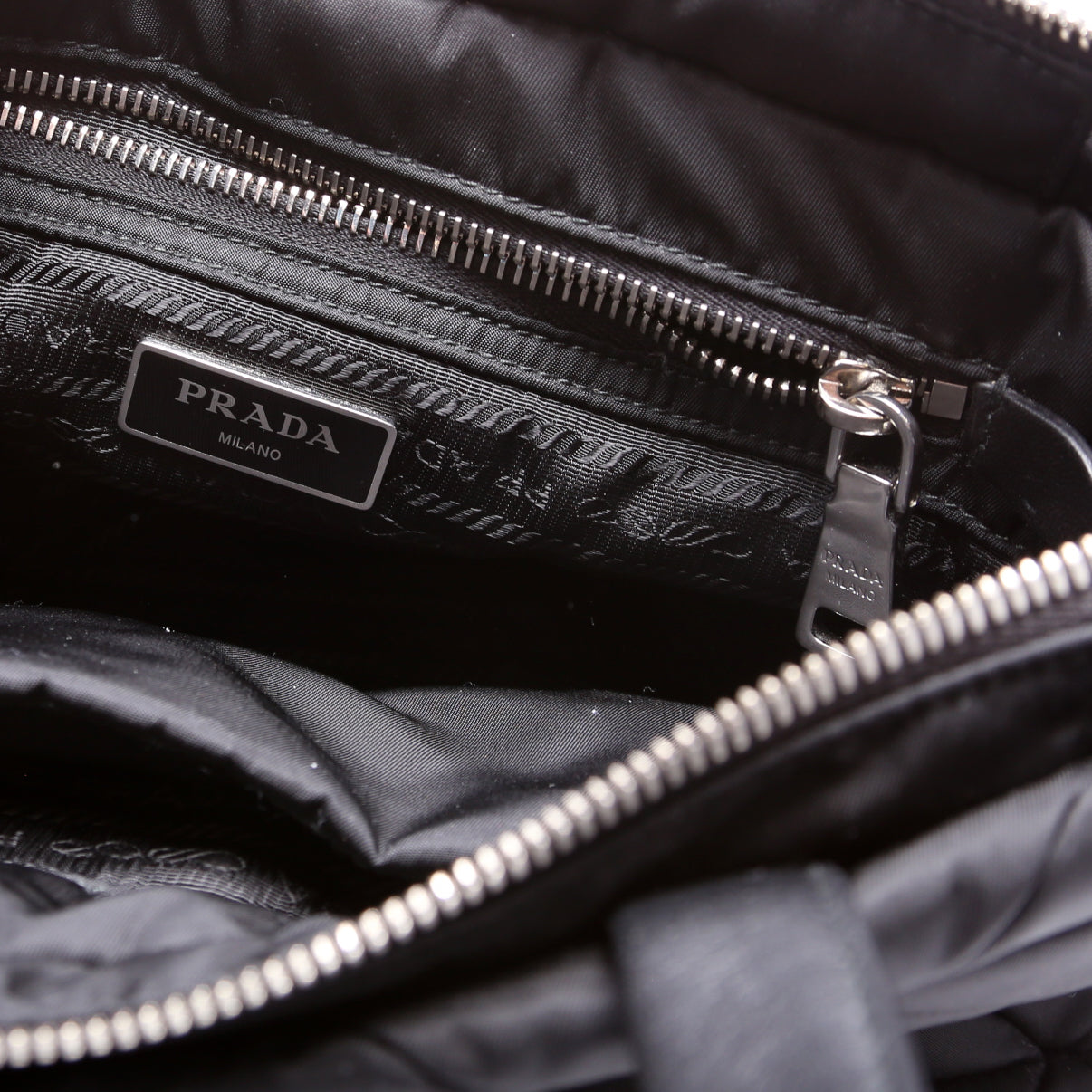 1BG373 Re-Nylon Padded Small Tote