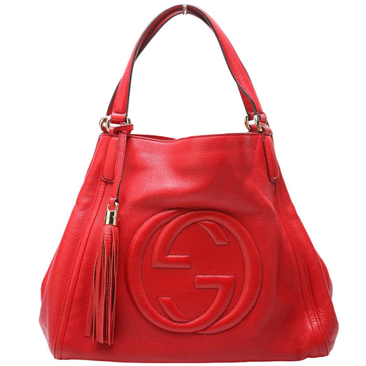 282309 Soho Leather Hobo Medium
