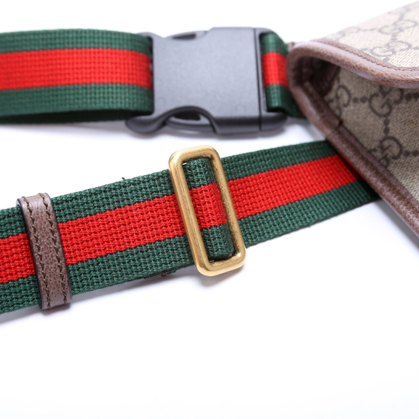 493930 GG Supreme Neo Web Belt