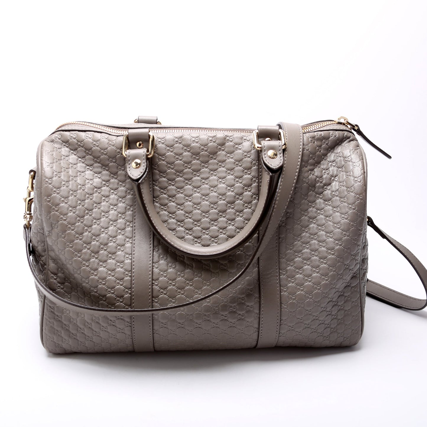 449646 Boston With Strap Guccissima