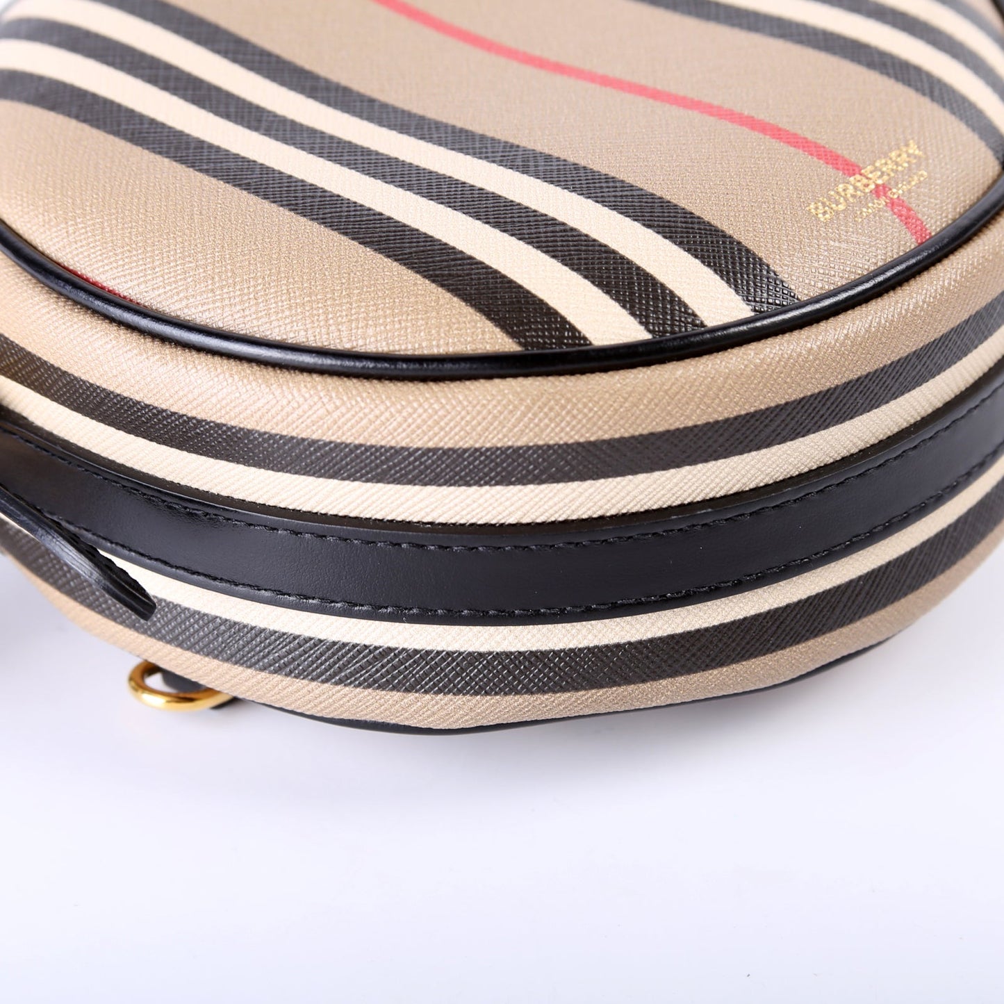 Louise Icon Stripe E-Canvas Crossbody