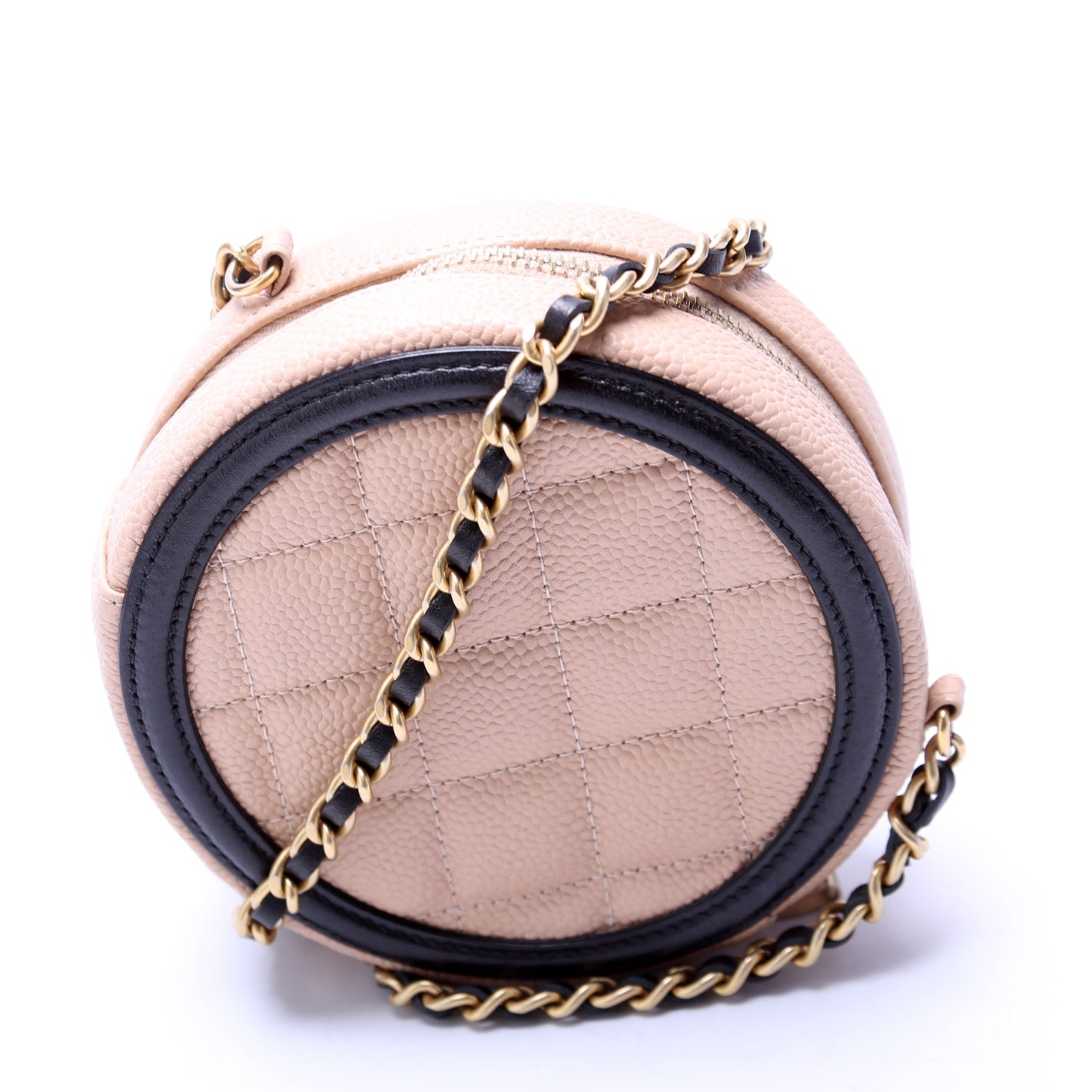 Filigree Round Crossbody Caviar 26M