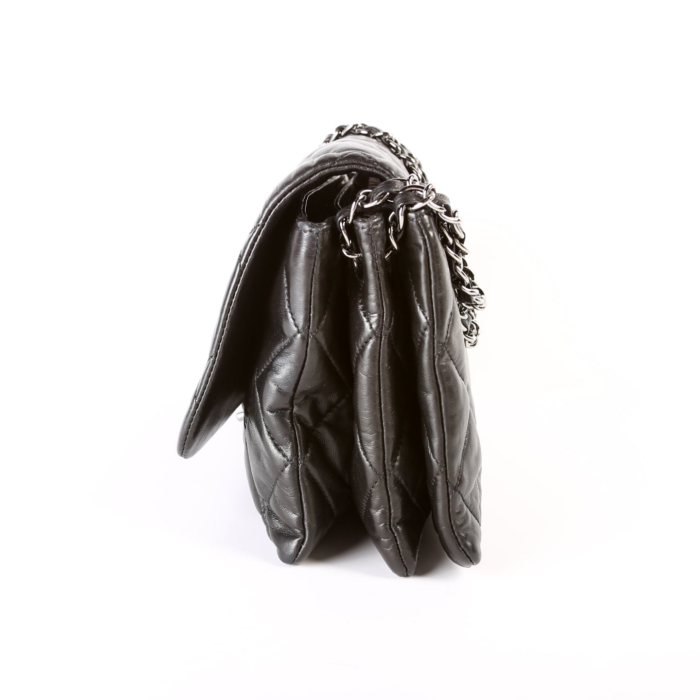 3 Accordion Flap Bag Lambskin 13M