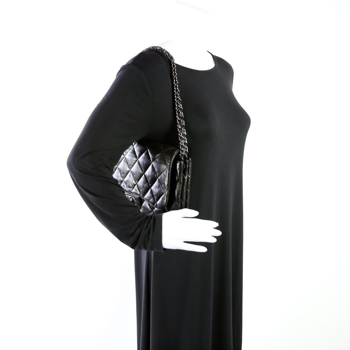 3 Accordion Flap Bag Lambskin 13M