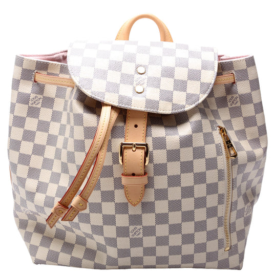 Sperone Backpack Damier Azur