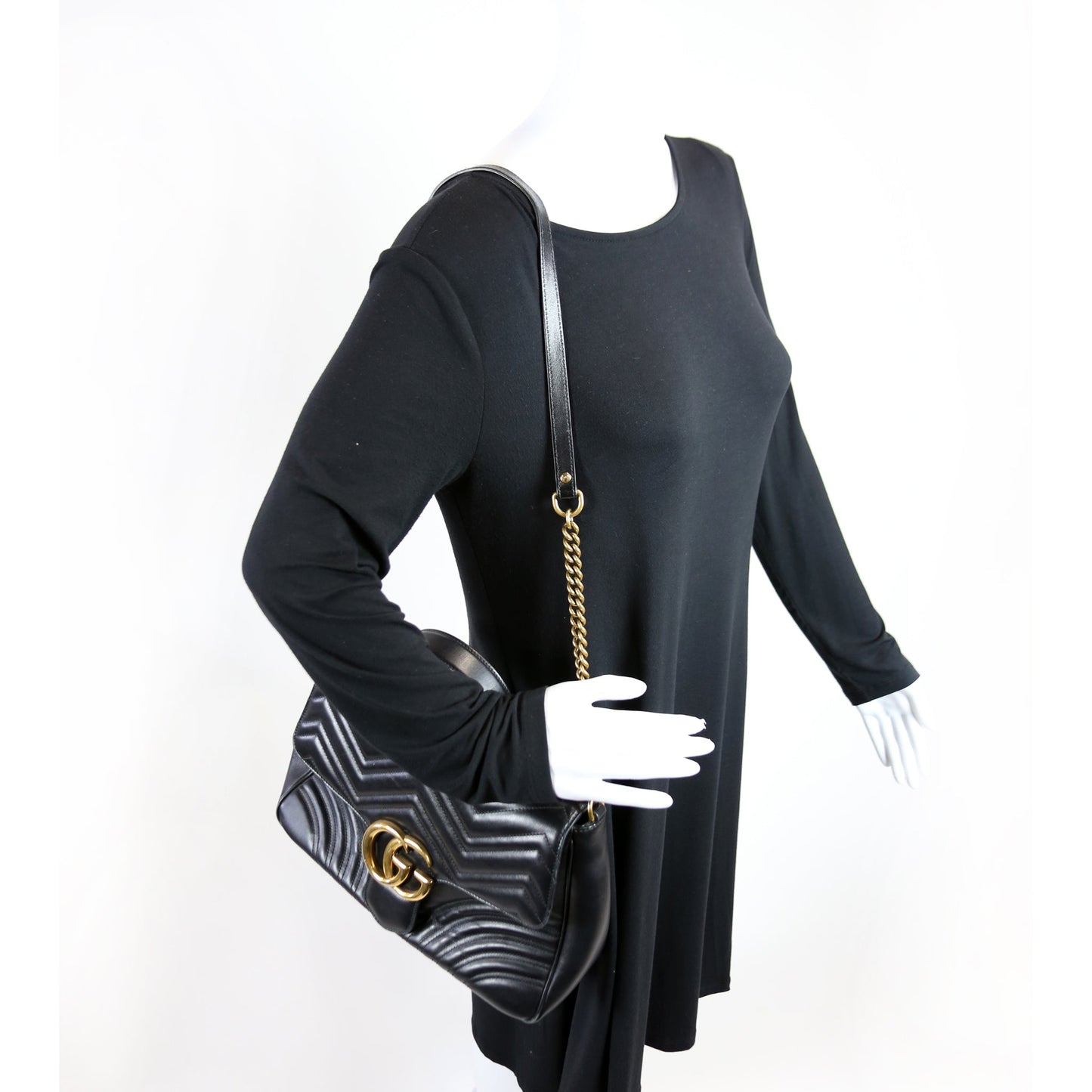 498109 Marmont Top Handle Medium