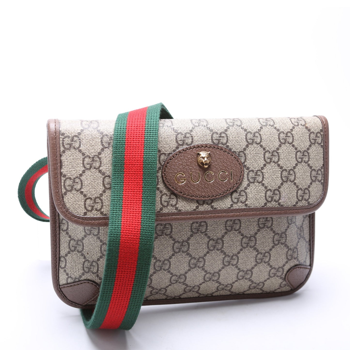 493930 GG Supreme Neo Web Belt