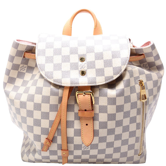 Sperone Backpack Damier Azur