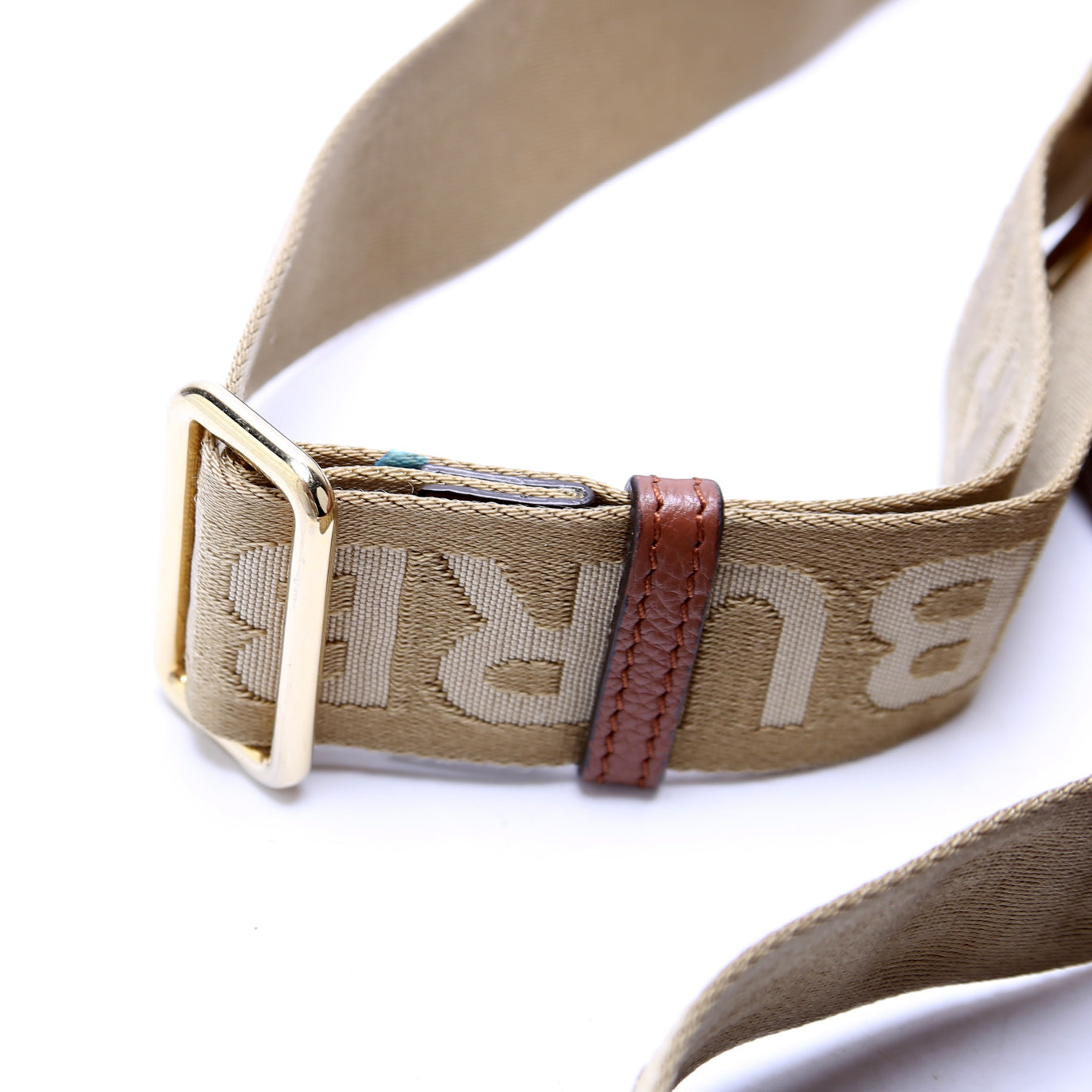 Note Crossbody Leather Vintage Check