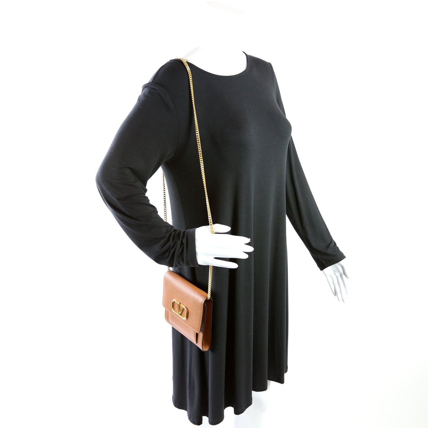V Logo Small Crossbody