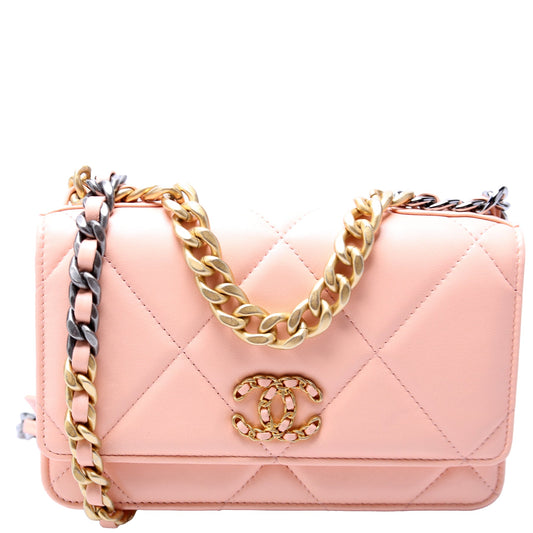 Chanel 19 WOC Quilted Lambskin RFID