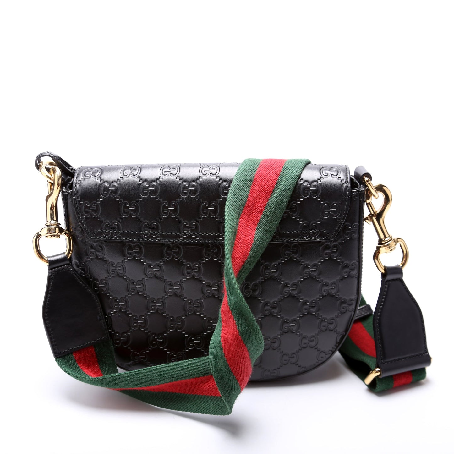 453189 Padlock Guccissima Medium Messenger