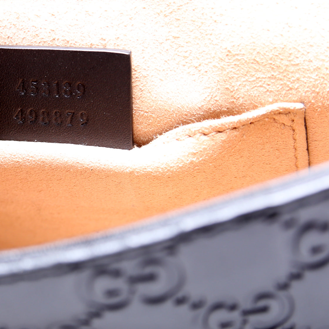 453189 Padlock Guccissima Medium Messenger