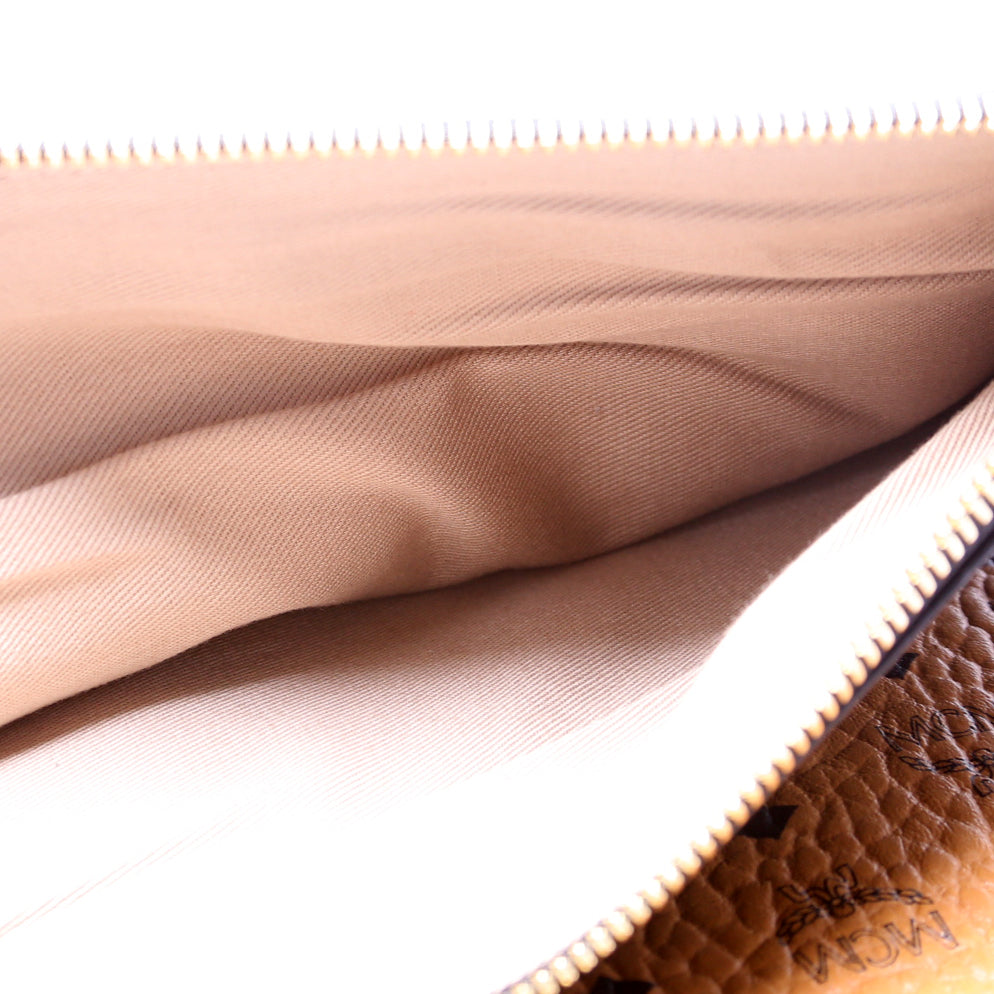 Corina Foldover Crossbody Visetos/Leather