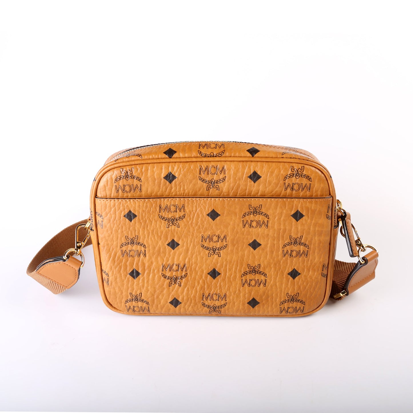 Visetos Aren Small Crossbody Cognac