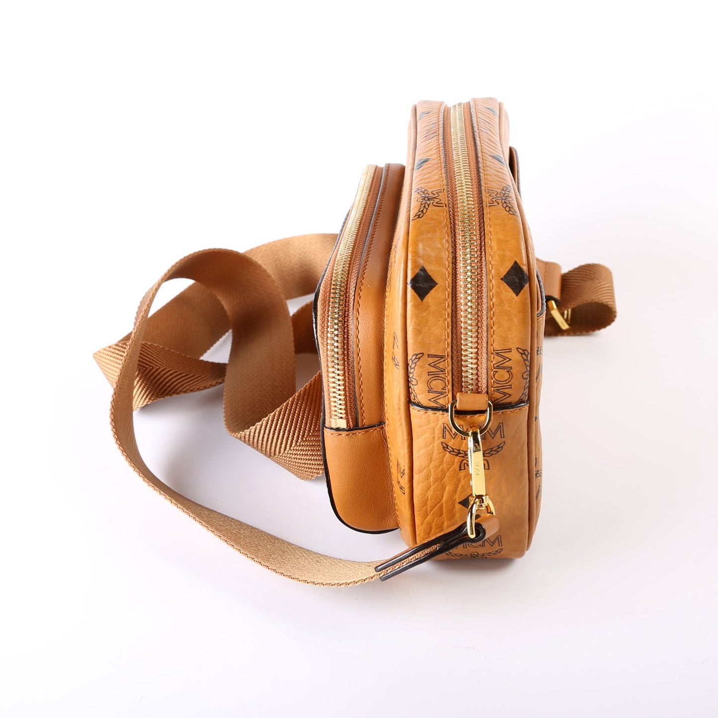 Visetos Aren Small Crossbody Cognac