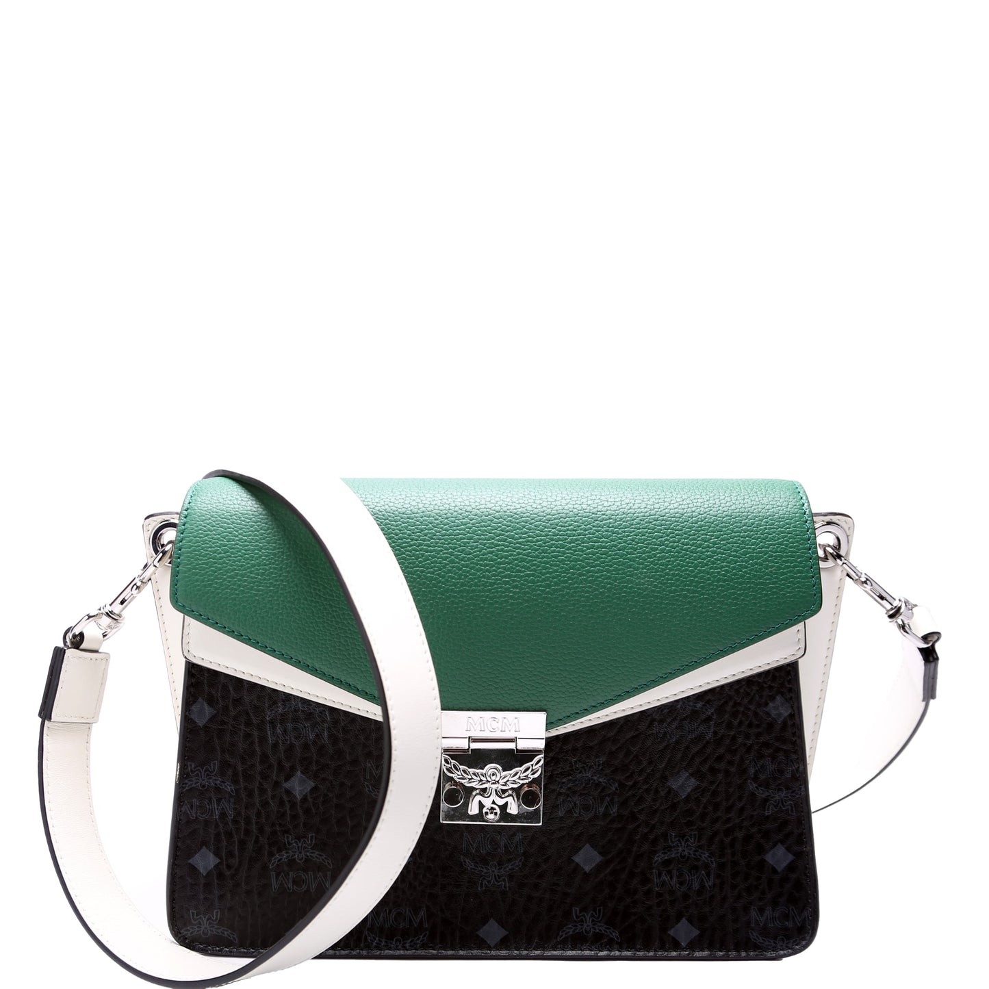 Mezzanin Crossbody Colorblock Green