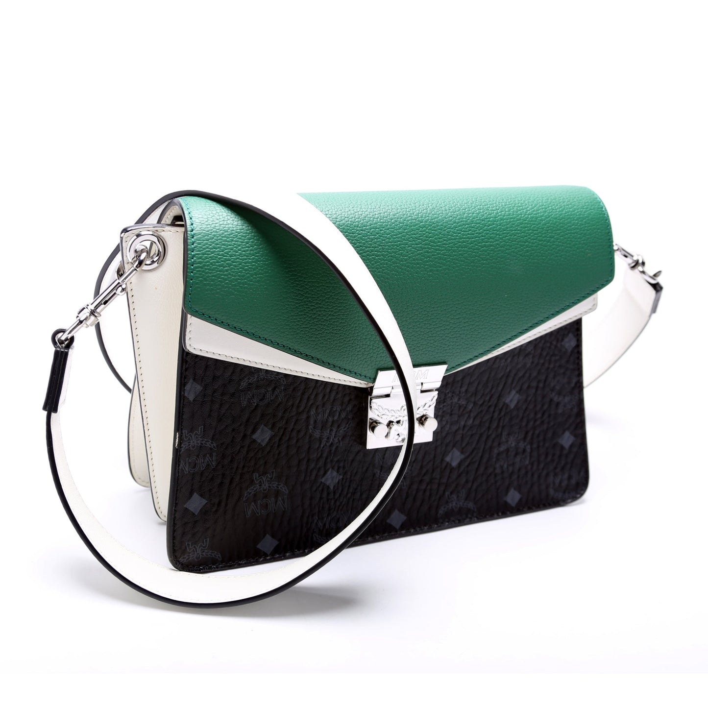 Mezzanin Crossbody Colorblock Green