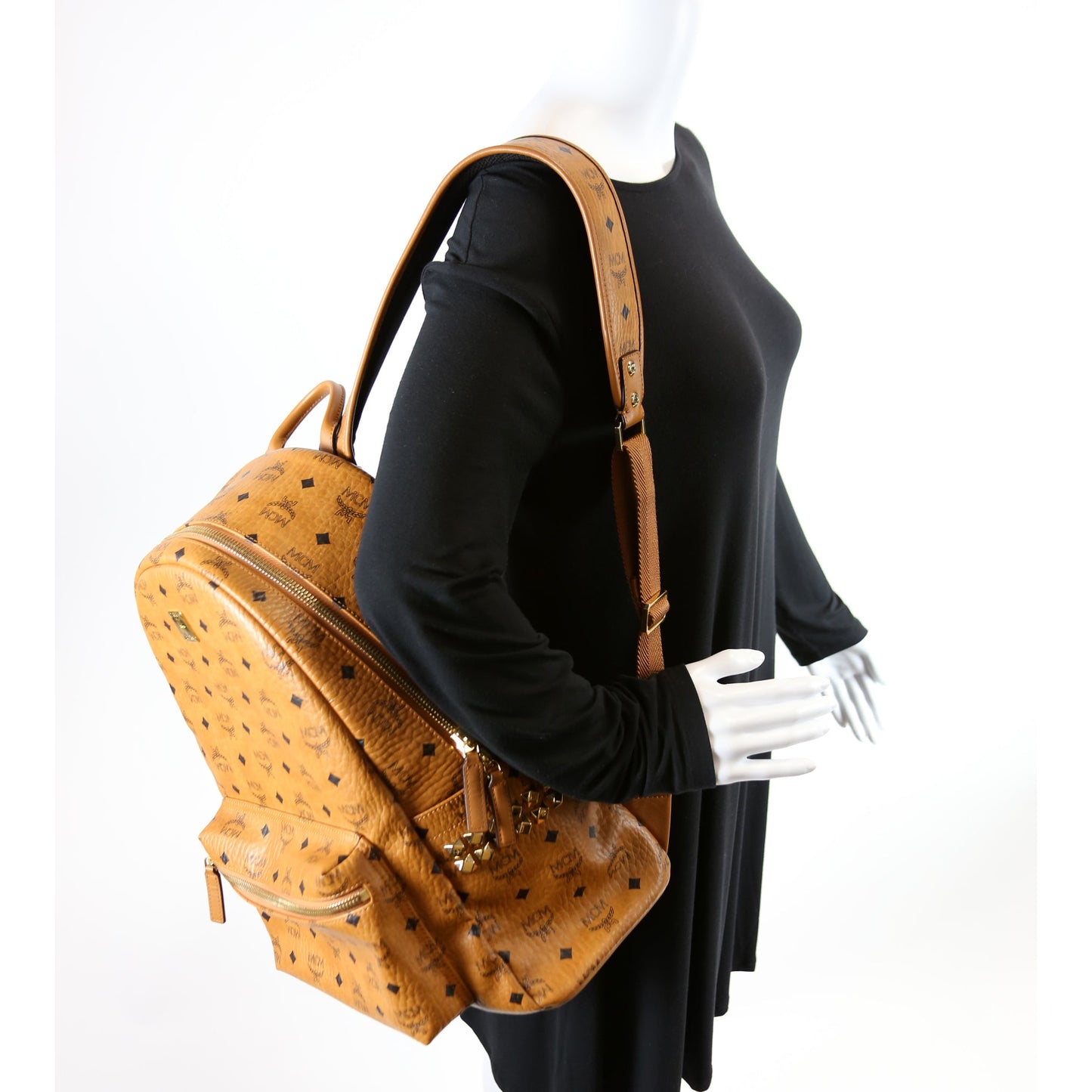 Stark Backpack Medium Cognac