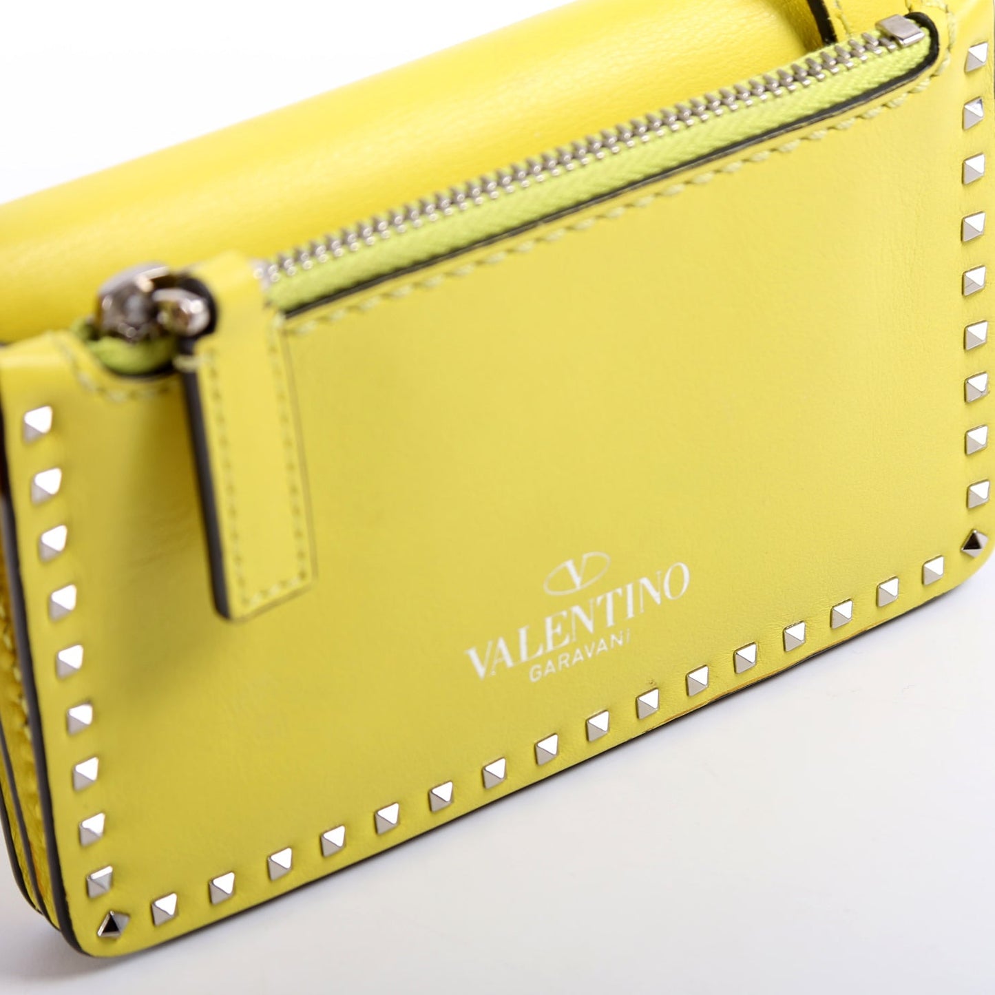 Rockstud Micro Flap Crossbody Yellow