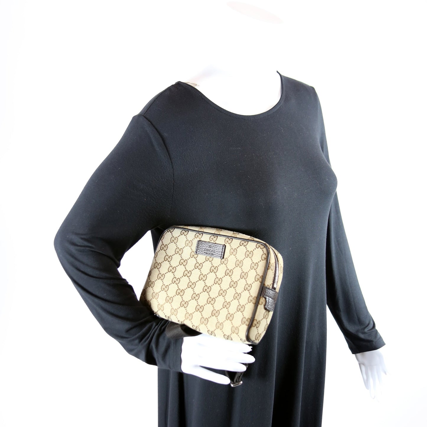 449174 GG Canvas Belt Bag