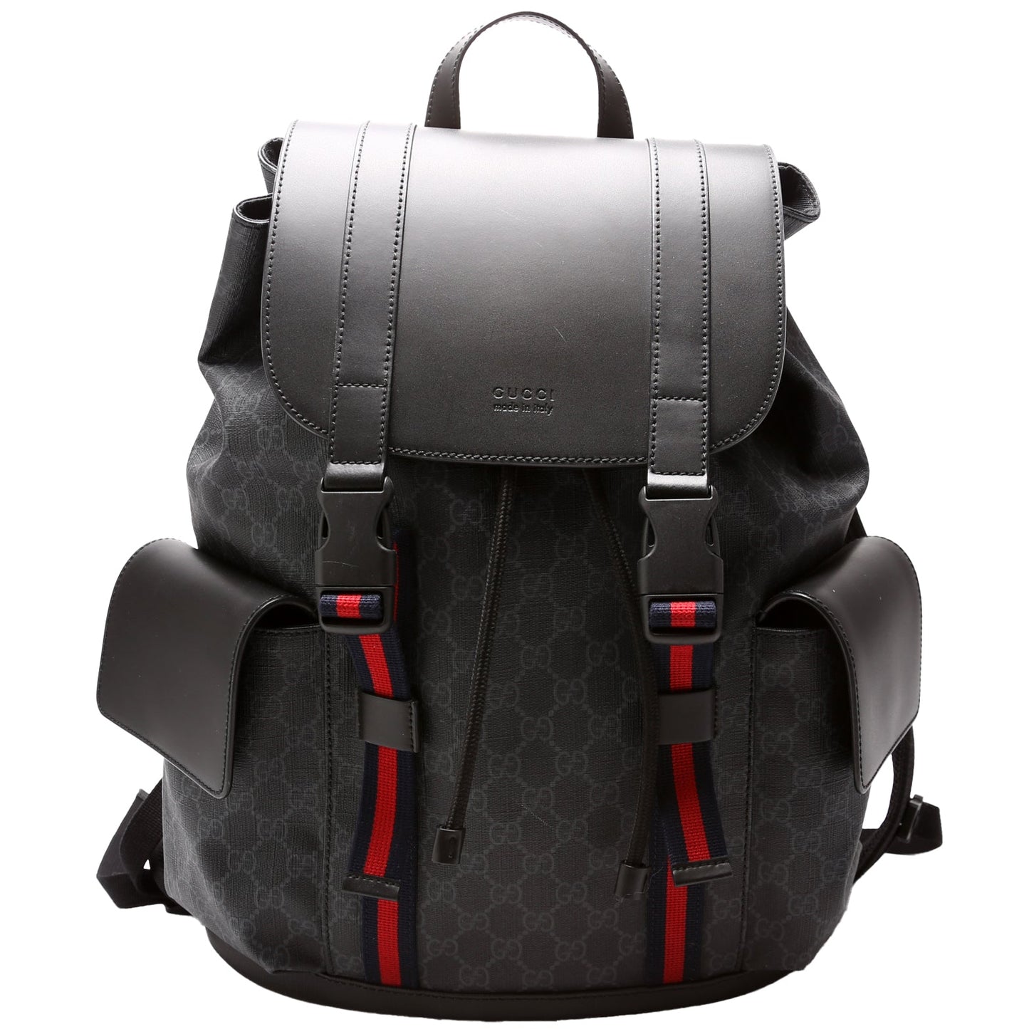 495563 GG Supreme Backpack Black