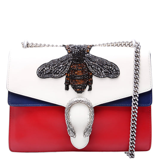 403348 Dionysus Bee Embellished Shoulder Medium