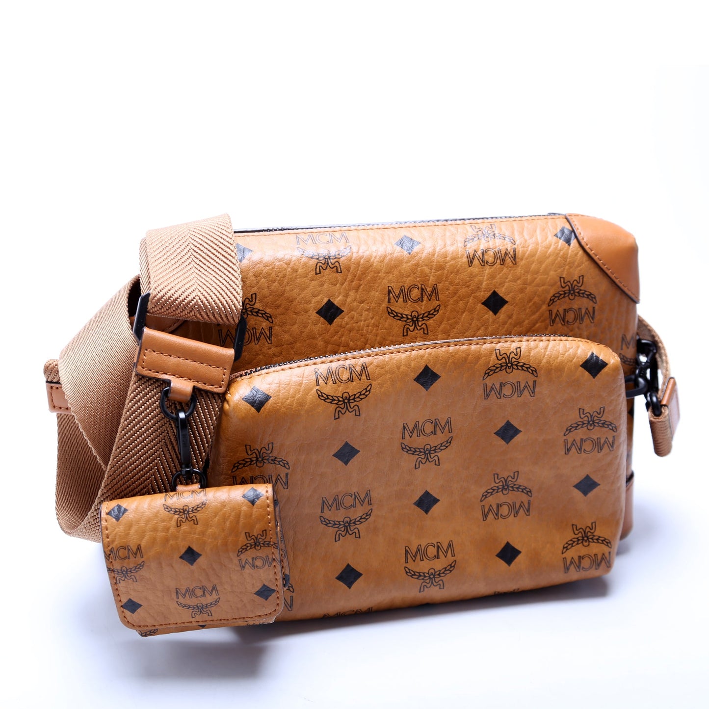 Visetos Klassik Multifunction Crossbody Brown/Black